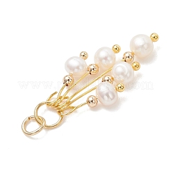 Natural Cultured Freshwater Pearl Pendants&nbsp;PALLOY-JF05434
