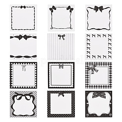 12Pcs 12 Styles Pad Sticky Notes&nbsp;AJEW-TA0001-43A