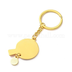 Alloy Enamel Sports Table Tennis Keychains&nbsp;LS-KEYC-I119-01G-01