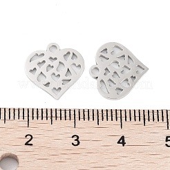 Non-Tarnish 316 Stainless Steel Charms&nbsp;STAS-C096-12C-P