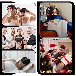 200Pcs Disposable Polyester Eye Mask&nbsp;AJEW-GO0004-19