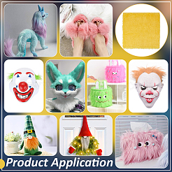 Polyester Plush Toy Fabric&nbsp;DIY-WH0430-925A