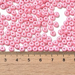 Baking Paint Luster Glass Seed Beads&nbsp;SEED-B001-04A-01