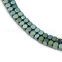 Electroplate Non-magnetic Synthetic Hematite Beads Strands&nbsp;G-I175-09F