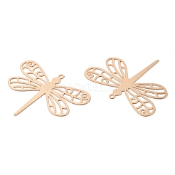 Long-Lasting Plated Brass Filigree Pendants&nbsp;KK-K336-34KCG