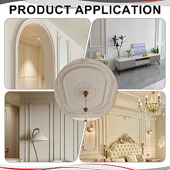 PVC Self-Adhesive Flexible Molding Trim&nbsp;DIY-BC0017-72