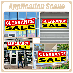 Polyester Clearamce Sale Sign Flag&nbsp;AJEW-WH0609-684