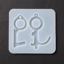 Key Shape DIY Pendant Silicone Molds&nbsp;LS-DIY-F114-11