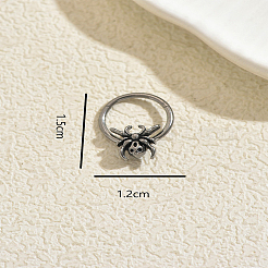 304 Stainless Steel Halloween Spider Hoop Nose Rings for Men Women&nbsp;AC7796