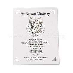 DIY Funeral Memorial Charm Keepsakes Brooch Making Kit&nbsp;DIY-FH0006-35A