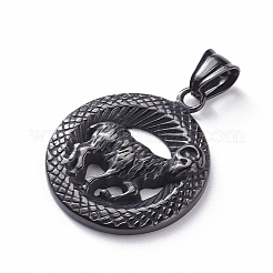 304 Stainless Steel Pendants&nbsp;STAS-K191-56B