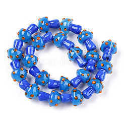 Handmade Lampwork Beads Strands&nbsp;X-LAMP-N024-09B