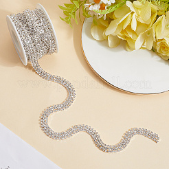 Iron Rhinestone Cup Chains&nbsp;CH-WH20001-02C