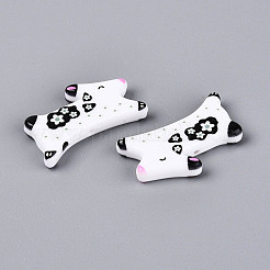 Printed Opaque Resin Beads&nbsp;RESI-N043-05