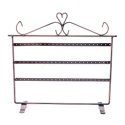 Rectangle Shape Iron 3-Tier Earring Display Stand&nbsp;EDIS-K002-03R