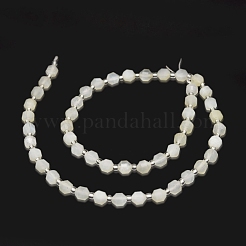 Grade A Natural White Moonstone Beads Strands&nbsp;G-O201B-40