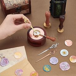 3Pcs 3 Colors Stainless Steel Sealing Wax Mixing Stirrers&nbsp;STAS-UN0040-10