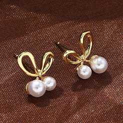 Brass Stud Earrings&nbsp;EJEW-F359-05G