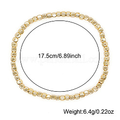 Summer Synthetic Gemstone Square Beaded Stretch Bracelets&nbsp;ME2260