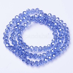 Electroplate Glass Beads Strands&nbsp;EGLA-A034-T1mm-A17