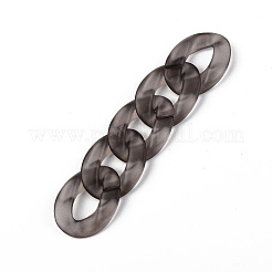 Transparent Acrylic Linking Rings&nbsp;LS-OACR-T024-01-K07
