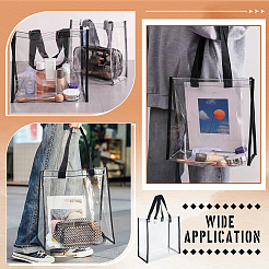 Rectangle Transparent PVC Plastic Bags&nbsp;ABAG-WH0083-007D