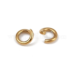 304 Stainless Steel Open Jump Rings&nbsp;STAS-Z137-01G-07