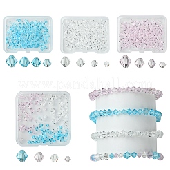 120Pcs 4 Styles Imitation Austrian Crystal Beads&nbsp;SWAR-YW0001-03
