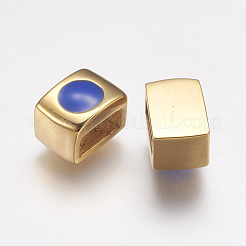304 Stainless Steel Enamel Slide Charms&nbsp;STAS-I097-076G