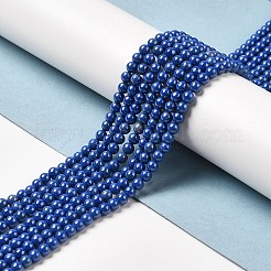 Cubic Zirconia Imitation Pearl Bead Strands&nbsp;ZIRC-P109-03B-11