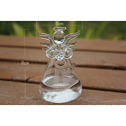 Angel Shape Glass Vase&nbsp;PW-WG63977-01
