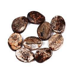 Natural Tree Bark Agate Beads Strands&nbsp;G-Q606-23B