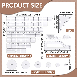 1 Set Acrylic Ruler&nbsp;SENE-BC0001-03A