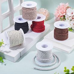 6 Rolls 6 Colors Polyester Cord&nbsp;OCOR-TA0003-27