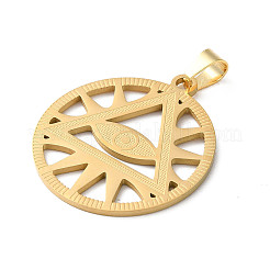 201 Stainless Steel Pendants&nbsp;STAS-D041-13G