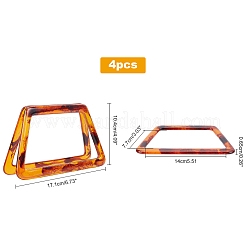 4Pcs 2 Colors Plastic Bag Handle&nbsp;KY-PH0001-13