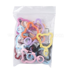 14Pcs Spray Painted Eco-Friendly Alloy Swivel Snap Hook Clasps&nbsp;FIND-FS0004-59