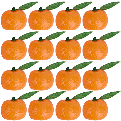 50Pcs Plastic Simulated Orange Model&nbsp;AJEW-SP0003-62