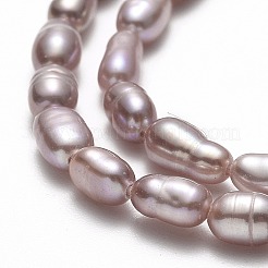 Natural Cultured Freshwater Pearl Beads Strands&nbsp;PEAR-J006-03B