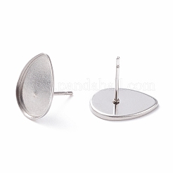 Tarnish Resistant 304 Stainless Steel Ear Stud Findings&nbsp;STAS-P198-24