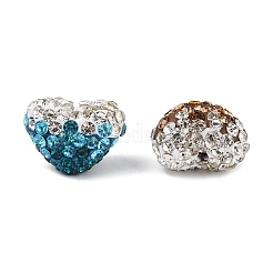Gradient Color Polymer Clay Grade A Rhinestone Beads&nbsp;RB-A049-M