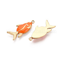 304 Stainless Steel Enamel Pendants&nbsp;STAS-T068-08A
