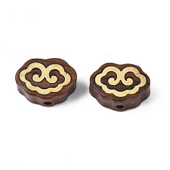 Natural Wood Undyed Beads&nbsp;WOOD-N013-007