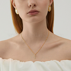 Brass Pave Clear Cubic Zirconia Pendants&nbsp;KK-HY0002-79