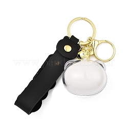 Cartoon Acrylic & PVC Small Animal Head Pendant Keychains&nbsp;KEYC-P014-A04