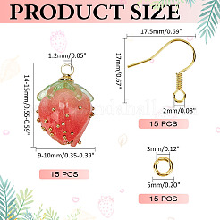 DIY Dangle Earring Making Kits&nbsp;DIY-ME0001-79