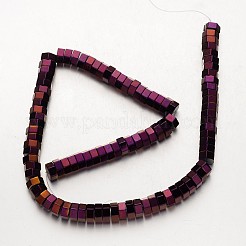 Electroplate Non-magnetic Synthetic Hematite Bead Strands&nbsp;G-F300-15-04