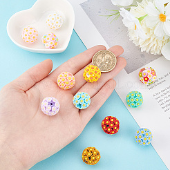 12Pcs 12 Colors Opaque Acrylic Beads&nbsp;KY-PH0001-99