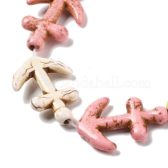 Synthetic Turquoise Beads Strands&nbsp;G-B140-J01