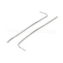 304 Stainless Steel Stud Earring Findings&nbsp;STAS-R164-05P